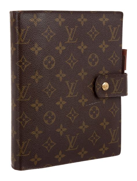 large ring agenda cover louis vuitton price|louis vuitton large agenda refill.